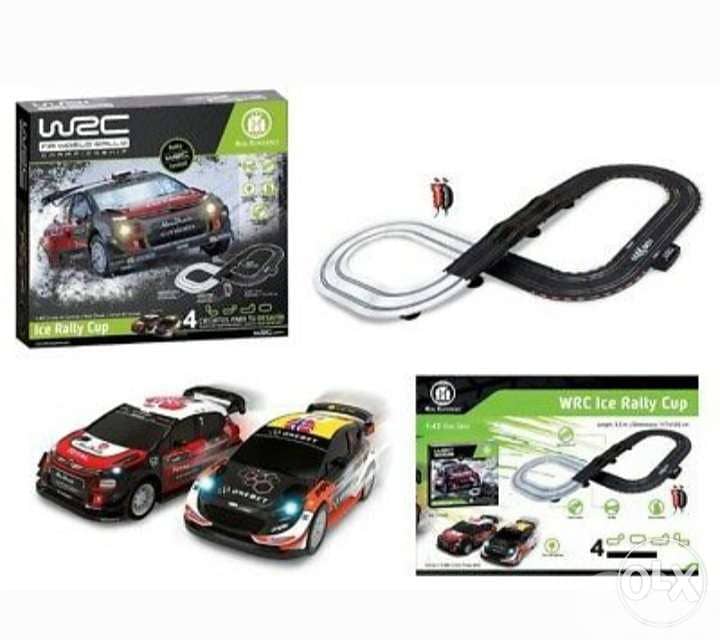 WRC Slot Racing Set,Ice Rally Cup. 1