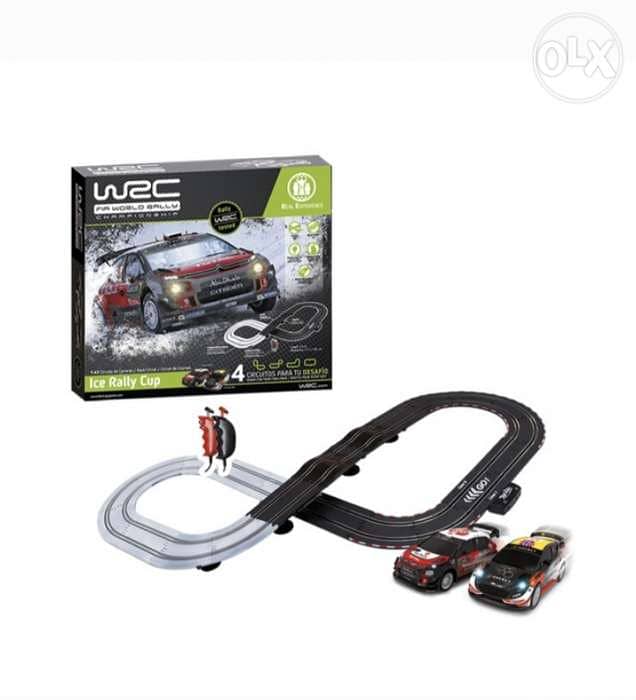 WRC Slot Racing Set,Ice Rally Cup. 2