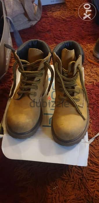 Blues timberland by Pablosky boys size 30