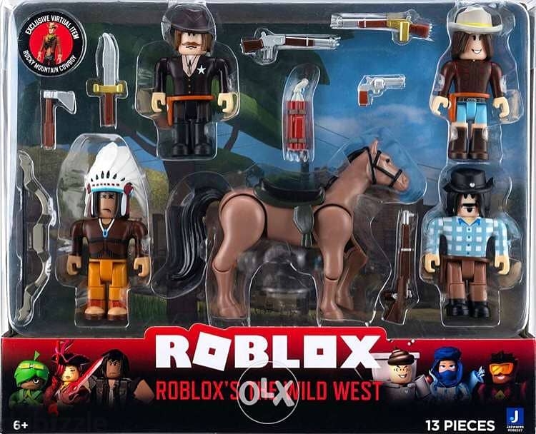 Roblox Action Collection - The Wild West Five Figure Pack 0