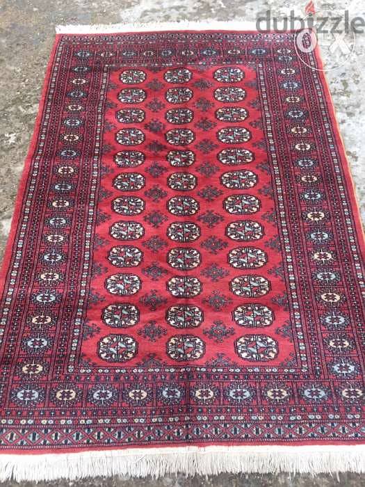 سجاد عجمي . شغل يدوي صوفpersian Carpet. Tapis127/180. Hand made 1