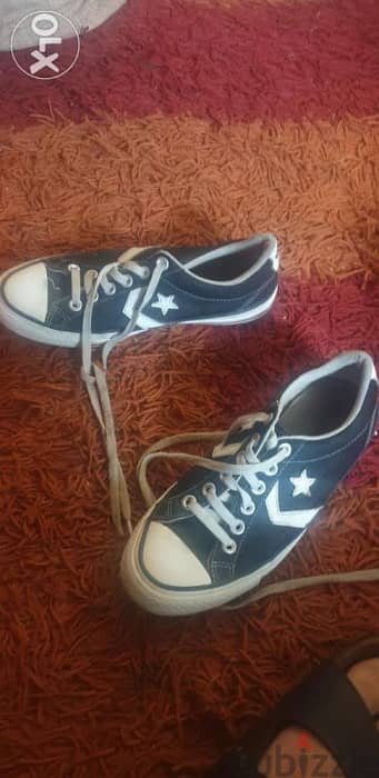Authentic converse boys size 38 1