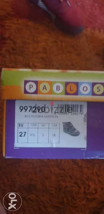 Pablosky boys size 27 5