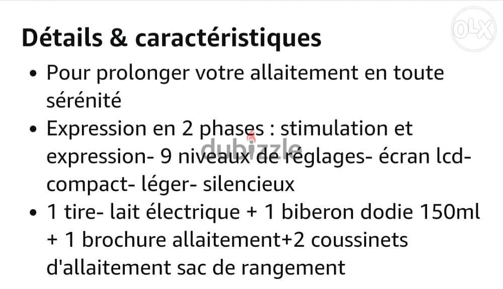 Dodie Electric Breast Pump set (New, made in France) 3