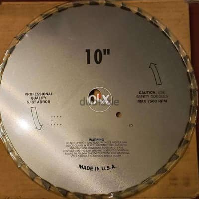 ديسك منشار للحديد 10" Metal Cutting Disc