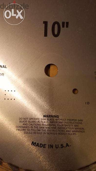 ديسك منشار للحديد 10" Metal Cutting Disc 2