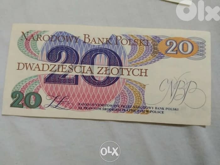 Poland Uncirculated Memorial Banknote year 1982 1