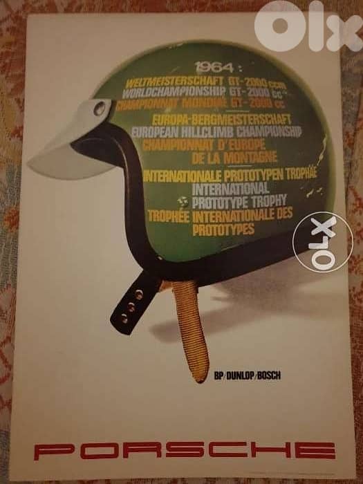 Porsche poster art note pads 7