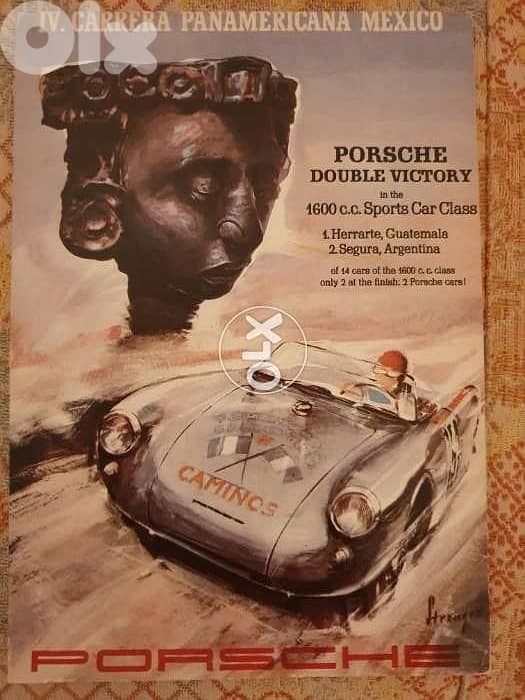 Porsche poster art note pads 5