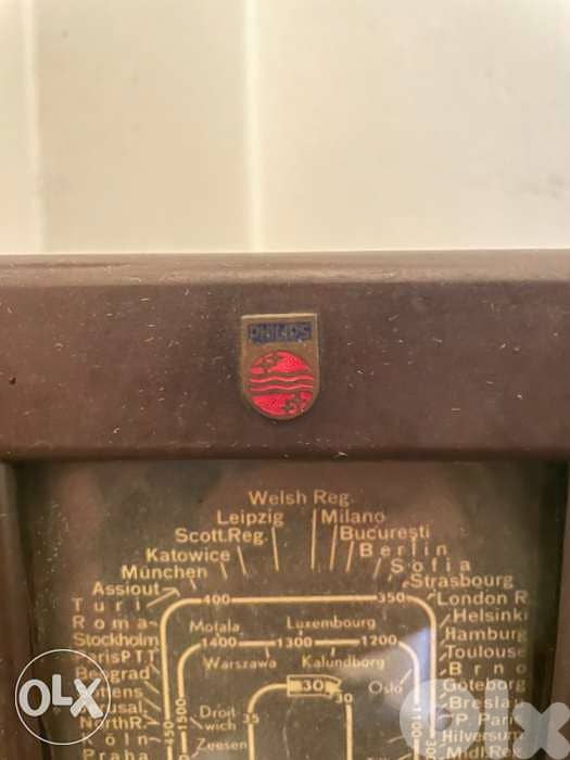 Philips Vintage Radio - Eindhoven Tubes International Reach - Miniwatt 2