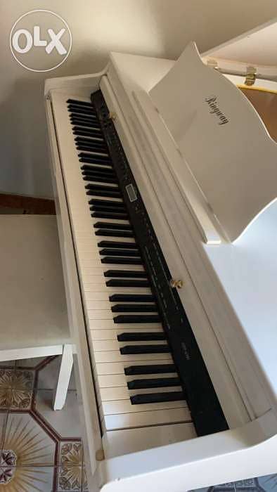 Adagio Ringway Grand piano white 3