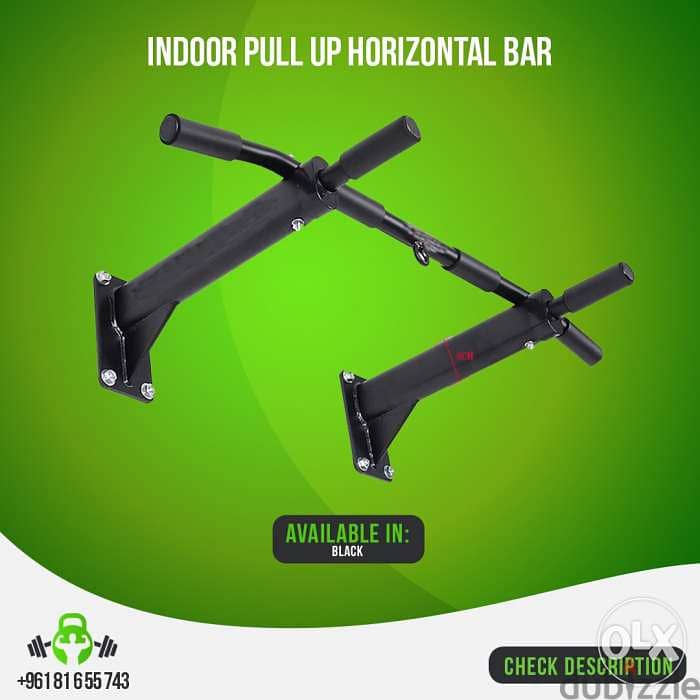 Black Chin pull up bar 0