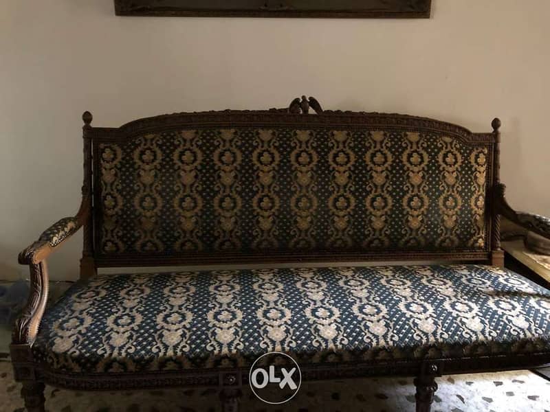 ‏طقم صالون حفر منمنم جدا 1