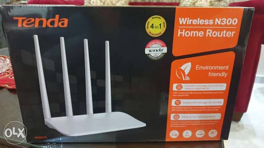 Router tenda 4 antennas