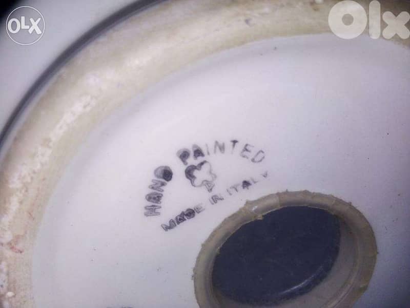 Ceramic elephant moneykeeper made in italy 1