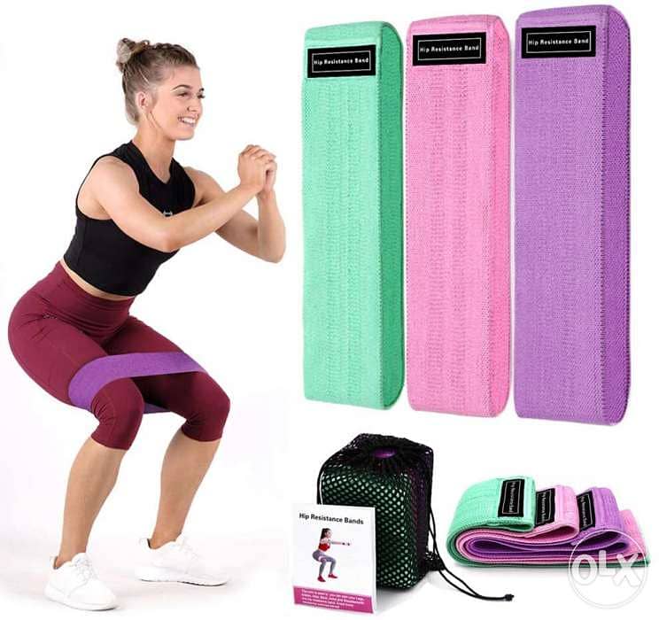 Resistance Bands Set 3 levels Women/Men 0