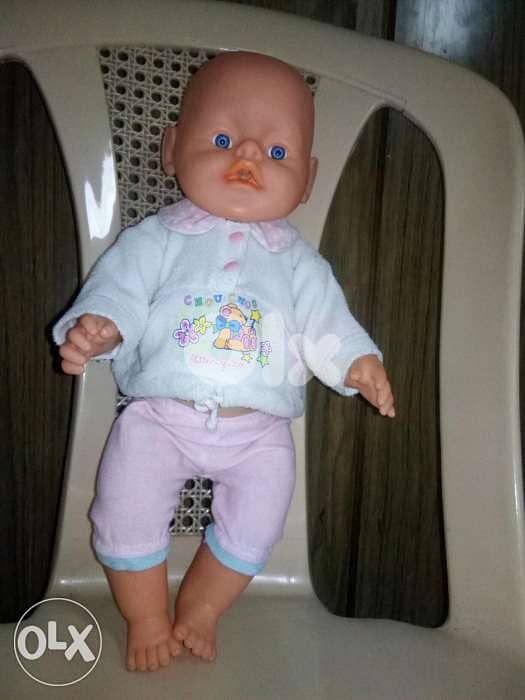 BABY BORN Big original doll SOFT TOUCH 42 Cm in outfit still good=18$ 4
