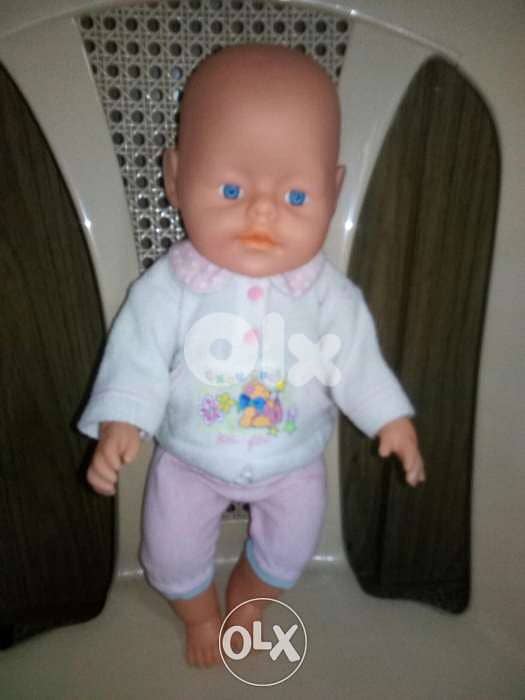 BABY BORN Big original doll SOFT TOUCH 42 Cm in outfit still good=18$ 0