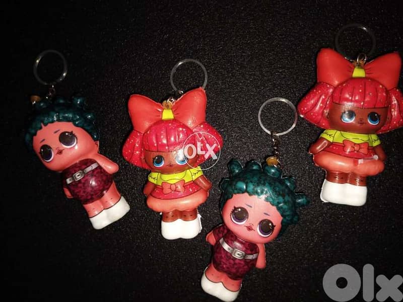 Cute lol keychains 11