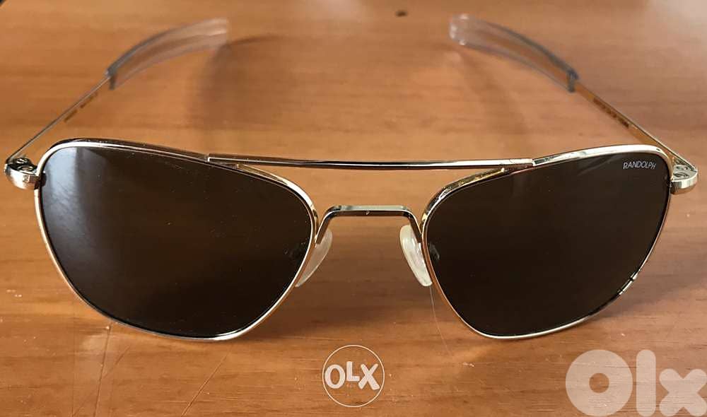 Sunglasses Original Randolph Aviator 23K Gold 52mm +Free delivery 1