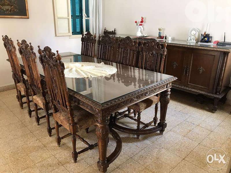 Antique Dining Room Louis XIV 4