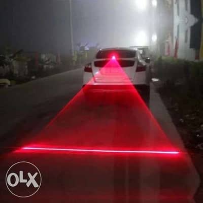 Car LED Laser Fog Light Motorcycle Tail Lamp Vehicle Anti-Collision
