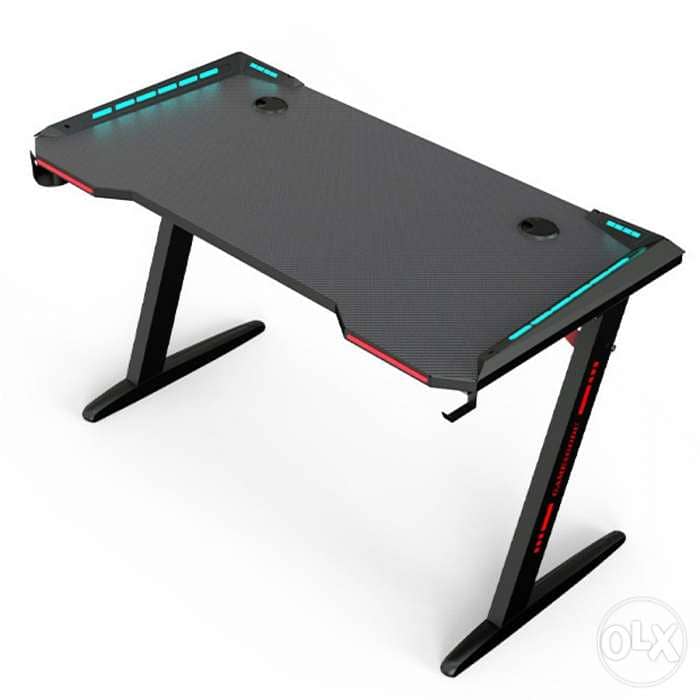 Meetion Z8 Gaming Desk with Led Lights 120cm and 100cm 1