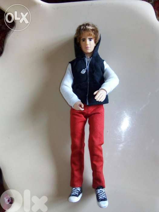 JUSTIN BIEBER Celebrety singer RARE weared as new doll +shoes=20$ 4