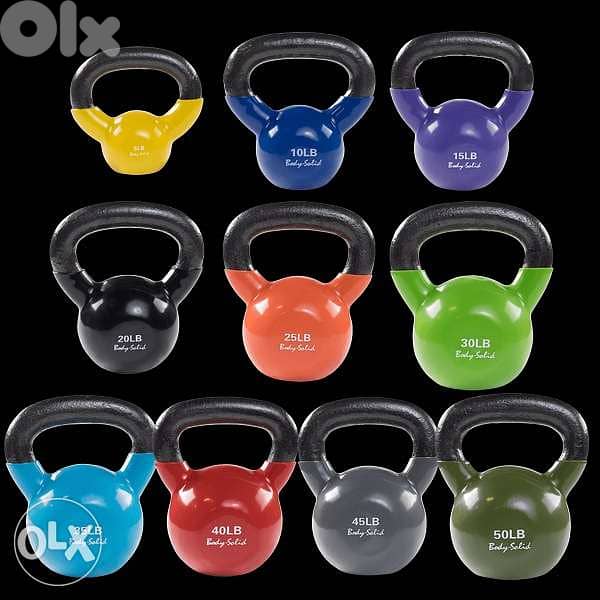 Kettlebell 1kg 2.8$ 0
