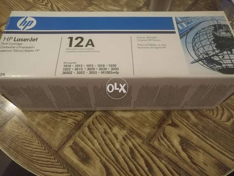 HP laser jet black ink cartridge 1