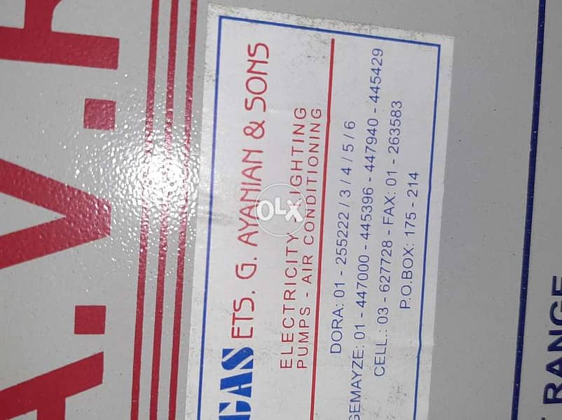 Stabilisateur A. V. R 50 amps mn 3end ayanian 0