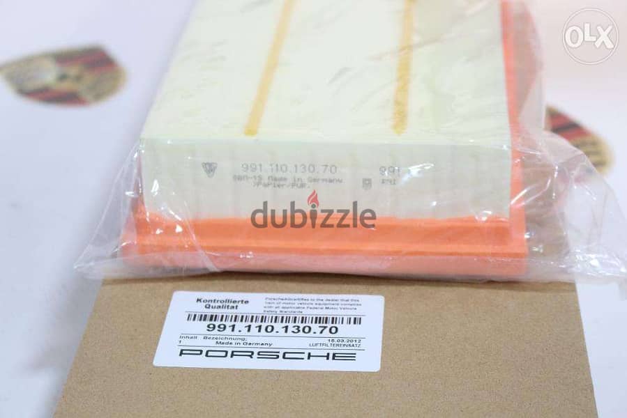 Porsche Air Filter 2