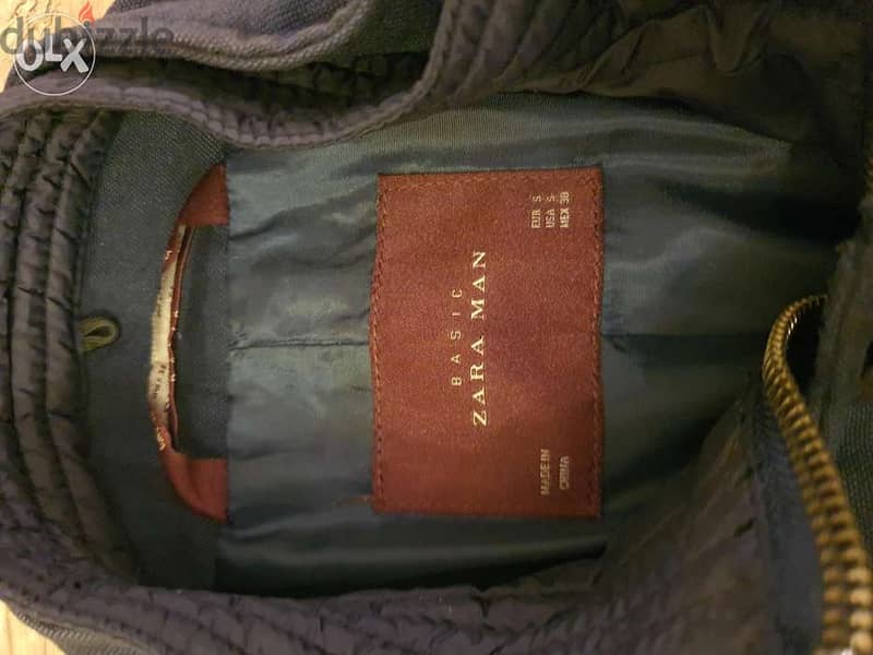 ZARA jacket, original, like new, size S, dark blue 5