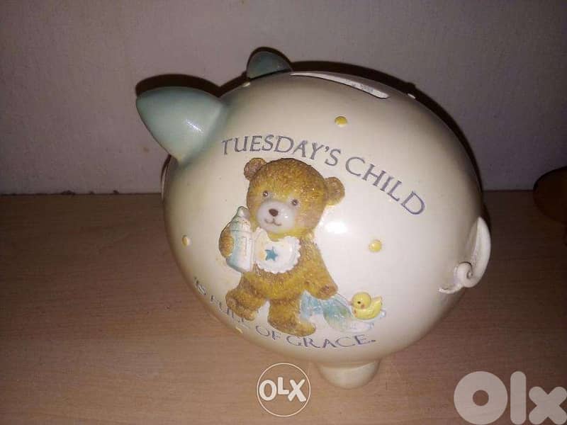 Ceramic piggy bank 1