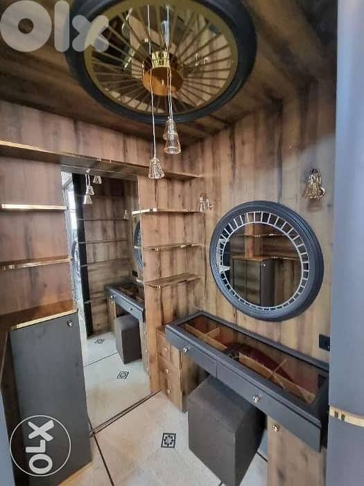 Modern Luxury Full Bedroom Set غرفة نوم تركية كاملة خزانة زاوية 1