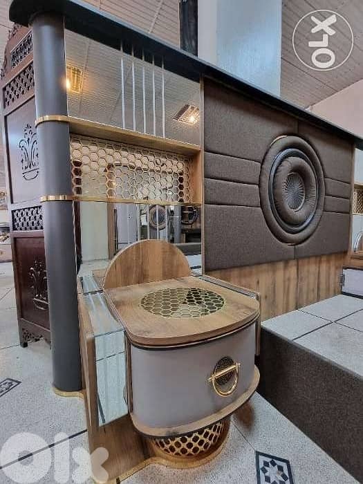 Modern Luxury Full Bedroom Set غرفة نوم تركية كاملة خزانة زاوية 6