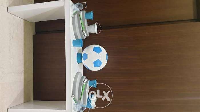 Chocolate Table Boy Newborn or Birthday - Football Theme Decoration 1