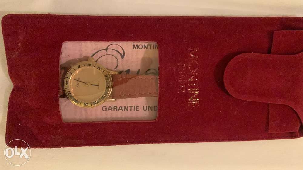 Montine Gents Gold Plated Genuine! 1