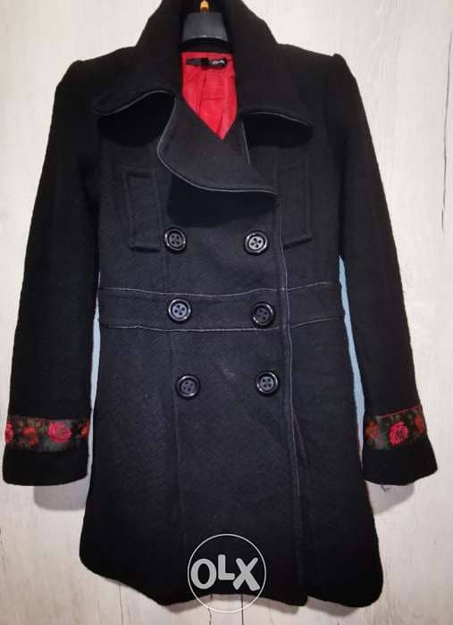 etam wool coat 0