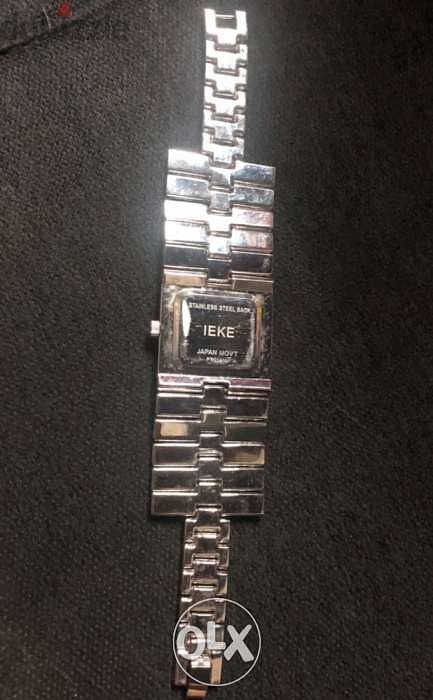 accesories for women, ساعة hand watch, silver color 3