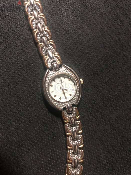 accesories for women, hand watch, silver color 3