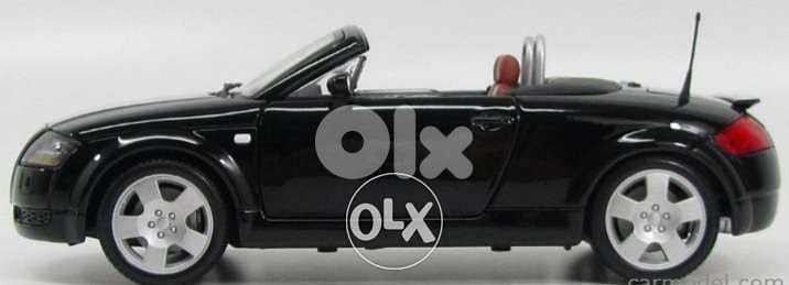 Audi tt Roadster diecast car model 1:18. 1
