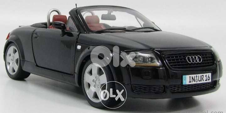 Audi tt Roadster diecast car model 1:18. 3