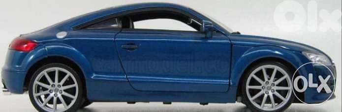 Audi tt Coupe diecast car model 1:18. 1
