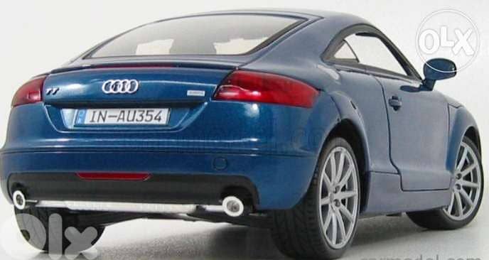 Audi tt Coupe diecast car model 1:18. 3