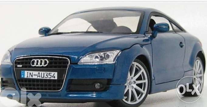 Audi tt Coupe diecast car model 1:18. 6