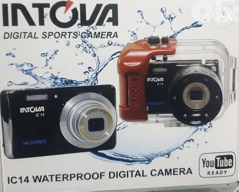 Underwater camera new intova USA 50m 1