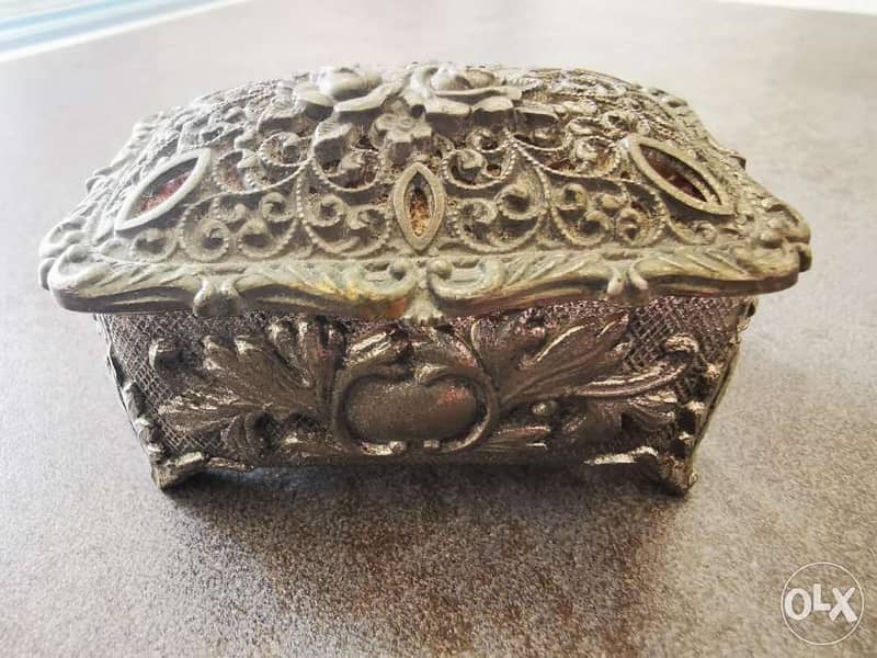 Vintage Japan Trinket Jewelry Box 4