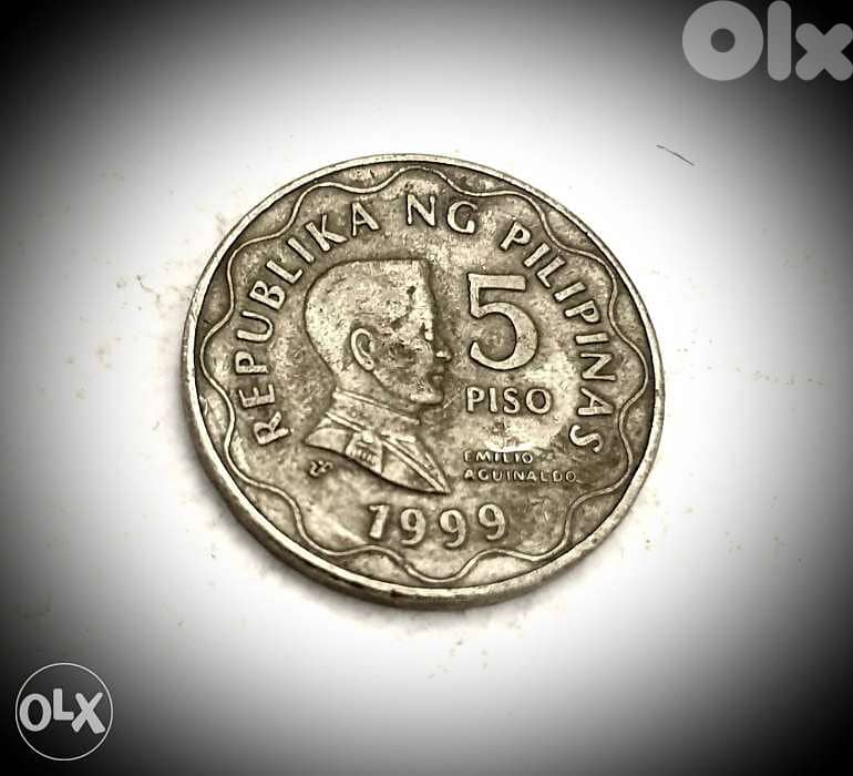 1999 Philippines 5 Piso 1