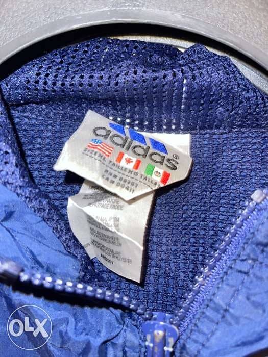 Adidas blue rain jacket size XL brand new 2